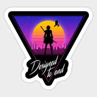 Retro Android Sticker